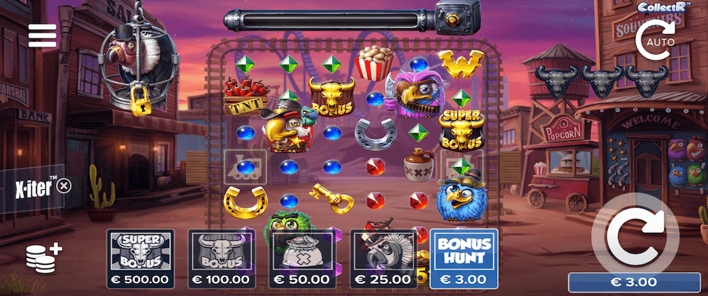 Bónus de boas-vindas para Pirots 3 com tema de piratas do velho oeste